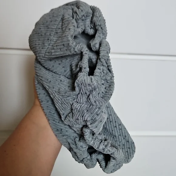 Zara Kids Blue Corduroy Shorts/bloomers Heart Print Polka Dot - Picture 5 of 5